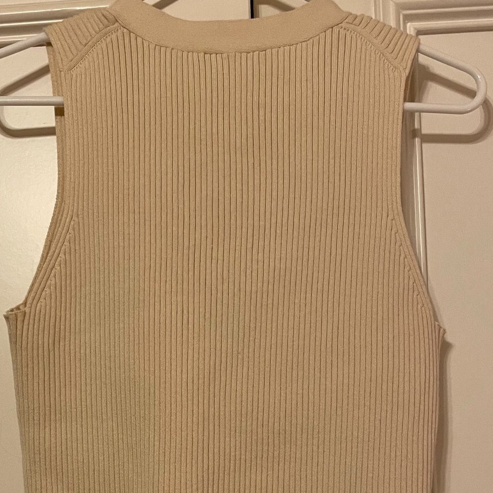 J. Crew Ribbed Sweater Tank - Picture 3 of 7